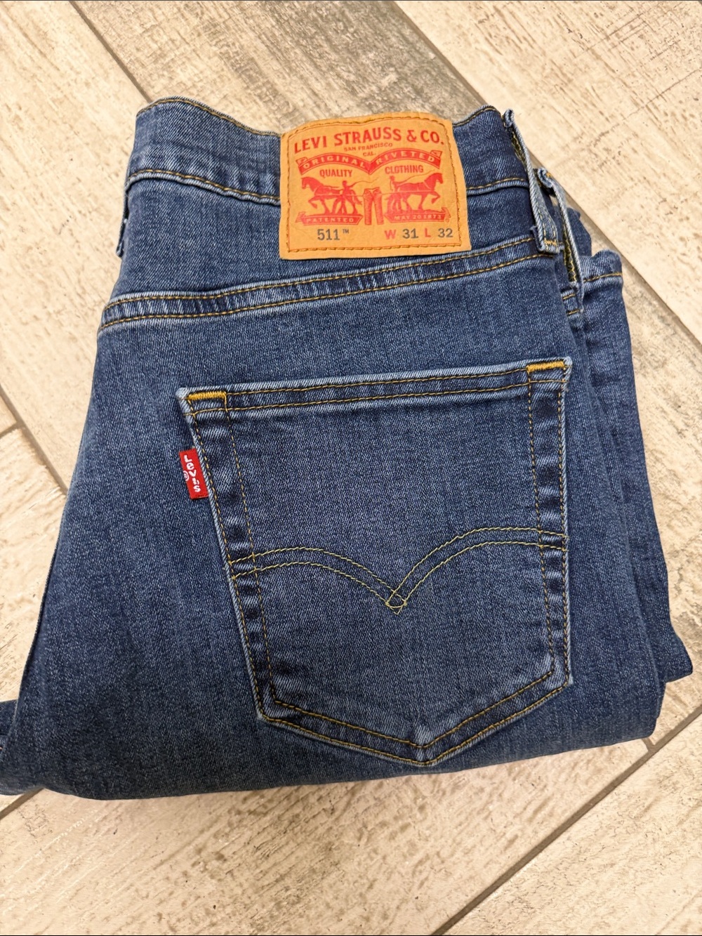 Levi's 511 Slim Straight Jeans - Blue